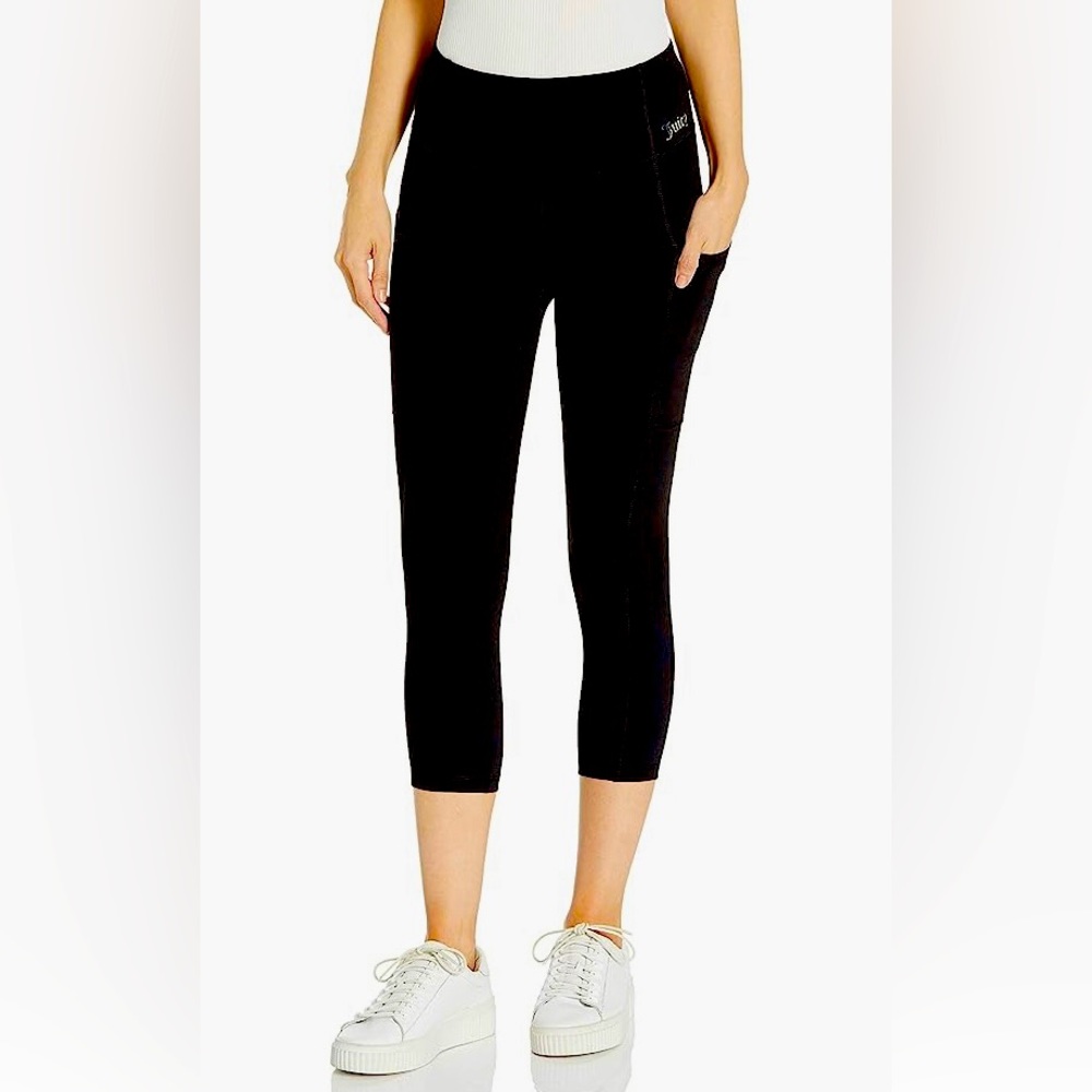 ~~Women’s Leggings~~Juicy Couture Sport Leggings Cropped {NEW} 🩷~~Size M~~